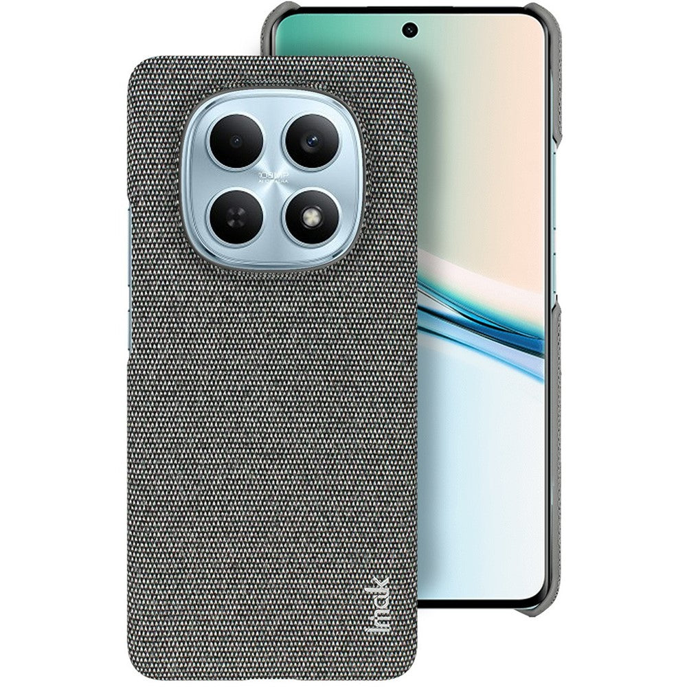 IMAK Ruiyi Series Phone Case for Xiaomi Poco M8 5G / Redmi Note 15 5G (Global) / 15 4G (Global) Fabric Texture Leather + PC Back Cover