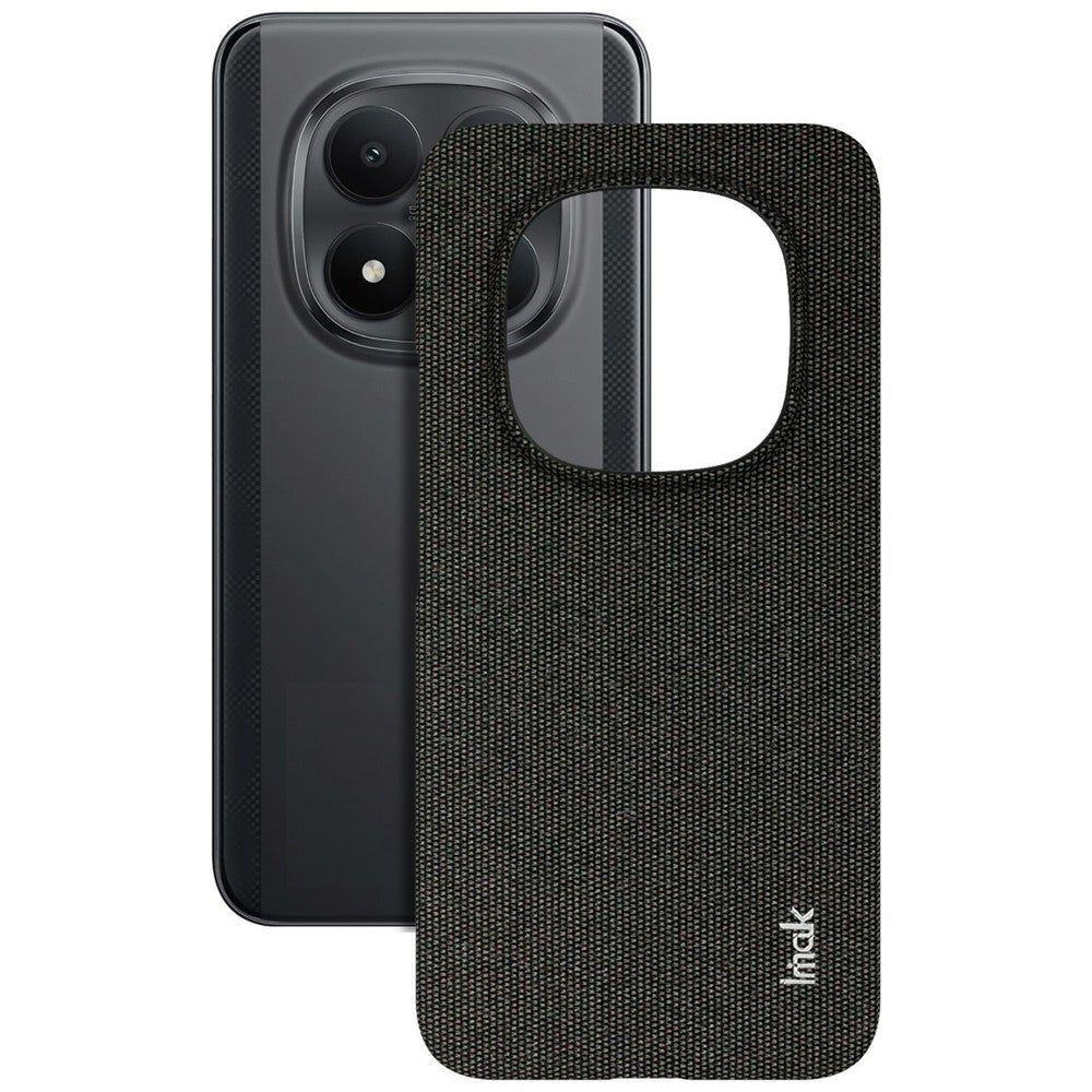 IMAK Ruiyi-serien för Xiaomi Poco M8 Pro 5G / Redmi Note 15 Pro+ 5G (Global) fodral Tygstruktur Läder + PC-bakstycke för mobil