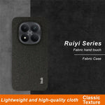 IMAK Ruiyi-serien för Xiaomi Poco M8 Pro 5G / Redmi Note 15 Pro+ 5G (Global) fodral Tygstruktur Läder + PC-bakstycke för mobil