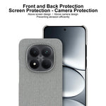 IMAK Ruiyi-serien för Xiaomi Poco M8 Pro 5G / Redmi Note 15 Pro+ 5G (Global) fodral Tygstruktur Läder + PC-bakstycke för mobil