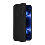 For Xiaomi 17 Ultra 5G Case Carbon Fiber Texture Drop-Proof PU Leather Phone Cover