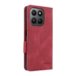 For Honor 400 Smart 4G Case Leather Wallet Flip Phone Cover with Hardware Decor