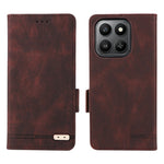 For Honor 400 Smart 4G Case Leather Wallet Flip Phone Cover with Hardware Decor