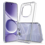 For Xiaomi Redmi Note 15 4G (Global) Clear Phone Case TPU+Acrylic Shockproof Phone Back Cover