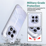 For Xiaomi Redmi Note 15 4G (Global) Clear Phone Case TPU+Acrylic Shockproof Phone Back Cover