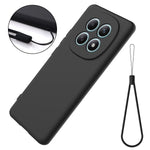 For Xiaomi Poco M8 5G / Xiaomi Redmi Note 15 5G (Global) Liquid Silicone Case Phone Back Cover with Hand Strap