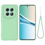 For Xiaomi Poco M8 5G / Xiaomi Redmi Note 15 5G (Global) Liquid Silicone Case Phone Back Cover with Hand Strap