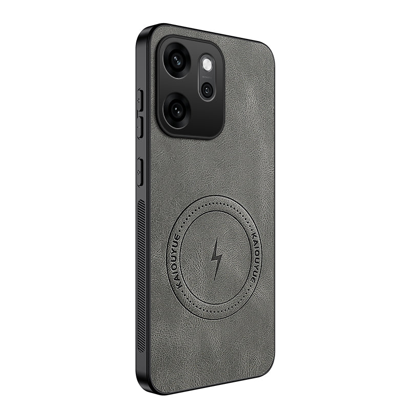 WANLONFENG För Oppo Reno15 Pro 5G (Kina) / Oppo Reno15 Pro Max 5G (Global) Magnetiskt Skal SD1-serien Nappatextur PC TPU mobilskal