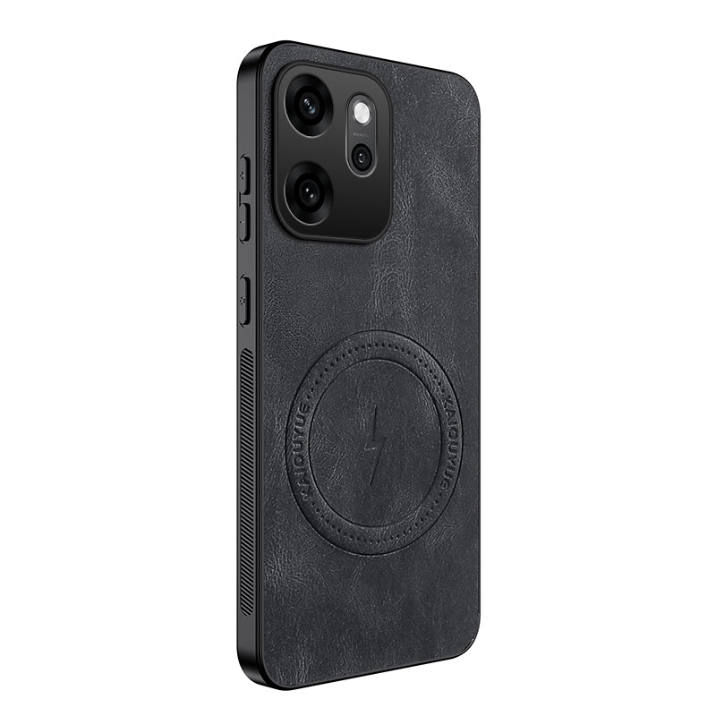 WANLONFENG För Oppo Reno15 Pro 5G (Kina) / Oppo Reno15 Pro Max 5G (Global) Magnetiskt Skal SD1-serien Nappatextur PC TPU mobilskal