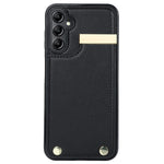 Samsung Galaxy S26-skal TPU + PU-läderdekor med hårdvara och mobilskal med korthållare