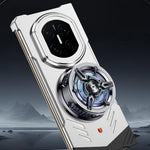 DYONG For Huawei Mate X7 Metal Case Snap-Open Design Heat Dissipation Shockproof Phone Cover