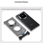 DYONG For Huawei Mate X7 Metal Case Snap-Open Design Heat Dissipation Shockproof Phone Cover