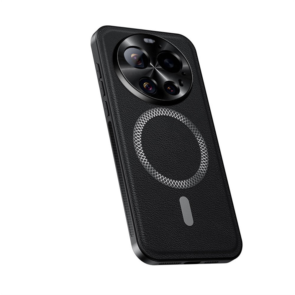For Xiaomi 17 Ultra 5G Case PU TPU PC Phone Back Cover with Metal Lens Frame
