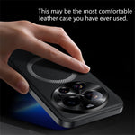 For Xiaomi 17 Ultra 5G Case PU TPU PC Phone Back Cover with Metal Lens Frame