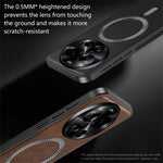 For Xiaomi 17 Ultra 5G Case PU TPU PC Phone Back Cover with Metal Lens Frame