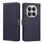 For Xiaomi Redmi Note 15 Pro 4G (Global) Case PU Leather Wallet Stand Phone Cover with Wrist Strap