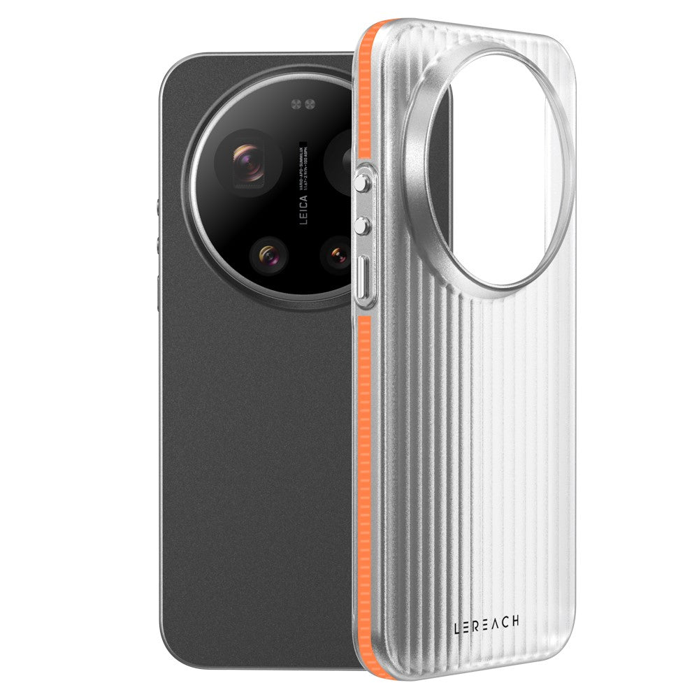 LEREACH TOC Series for Xiaomi 17 Ultra 5G Case Flowing Grid PC Phone Cover