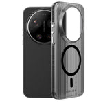 LEREACH TOC Series for Xiaomi 17 Ultra 5G Magnetic Case Flowing Grid PC Phone Cover