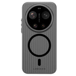 LEREACH TOC Series for Xiaomi 17 Ultra 5G Magnetic Case Flowing Grid PC Phone Cover