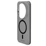 LEREACH TOC Series for Xiaomi 17 Ultra 5G Magnetic Case Flowing Grid PC Phone Cover