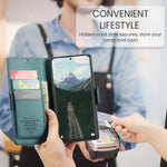 CASEME För Xiaomi Redmi Note 15 5G (Global) / Xiaomi Poco M8 5G / Xiaomi Redmi Note 15 4G (Global) Skal 023-serien RFID-blockerande plånboksfodral Glansigt läderfodral med litchitextur