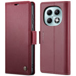 CASEME För Xiaomi Redmi Note 15 5G (Global) / Xiaomi Poco M8 5G / Xiaomi Redmi Note 15 4G (Global) Skal 023-serien RFID-blockerande plånboksfodral Glansigt läderfodral med litchitextur