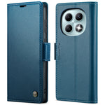 CASEME cover til Xiaomi Redmi Note 15 5G (Global) / Xiaomi Poco M8 5G / Xiaomi Redmi Note 15 4G (Global), pungcover i 023-serien med RFID-blokering, blankt lædercover med litchitekstur