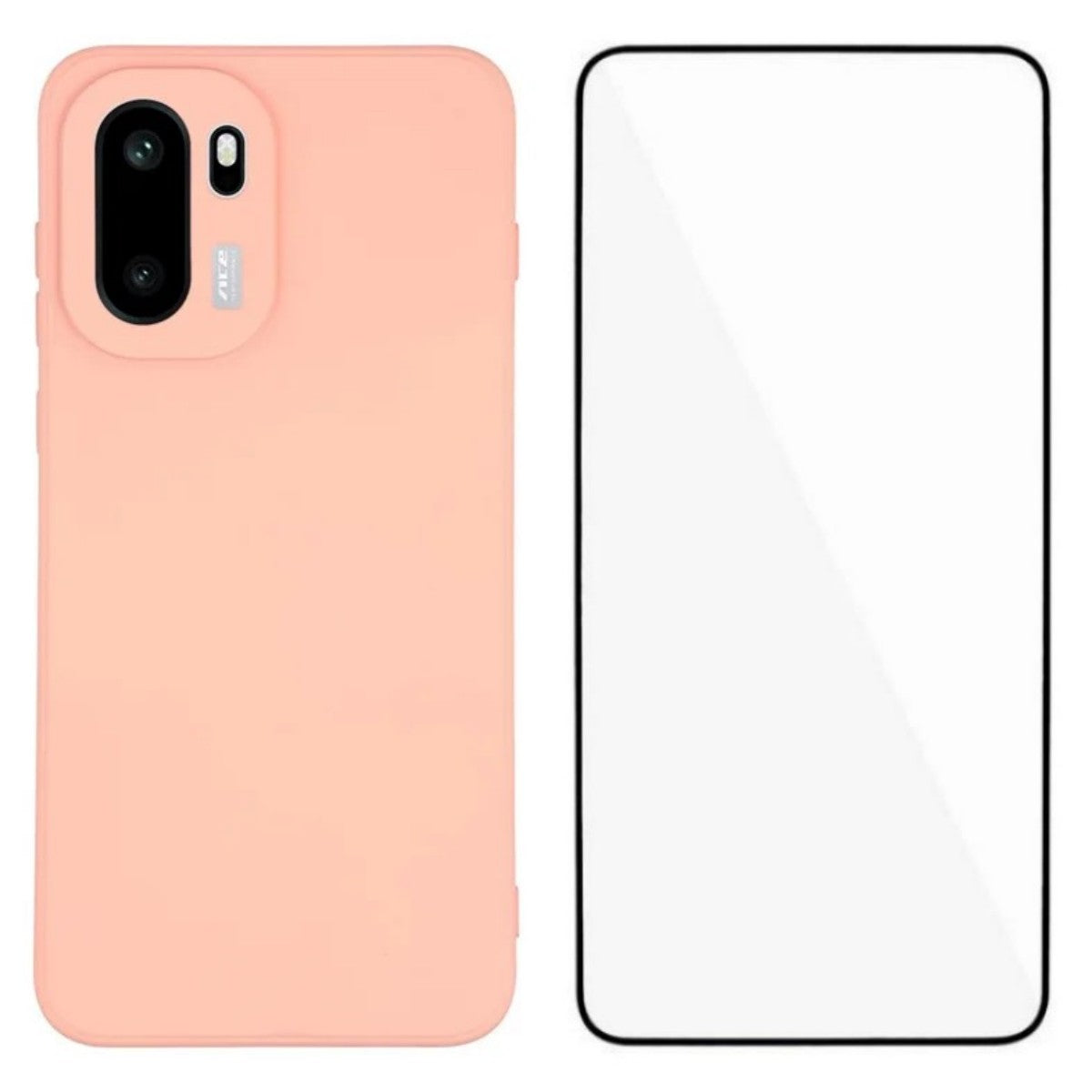 WANLONFENG For OnePlus Ace 6 5G / OnePlus Ace 6T 5G / OnePlus 15R 5G Phone Case  RB2 Series TPU Back Cover with Tempered Glass