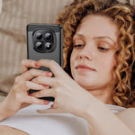 WANLONFENG For Xiaomi Redmi Note 15 4G (Global) Case with Screen Film  LS Series Big Lens Hole Brushed Texture TPU Phone Cover