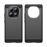 WANLONFENG For Xiaomi Redmi Note 15 4G (Global) Case with Screen Film  LS Series Big Lens Hole Brushed Texture TPU Phone Cover