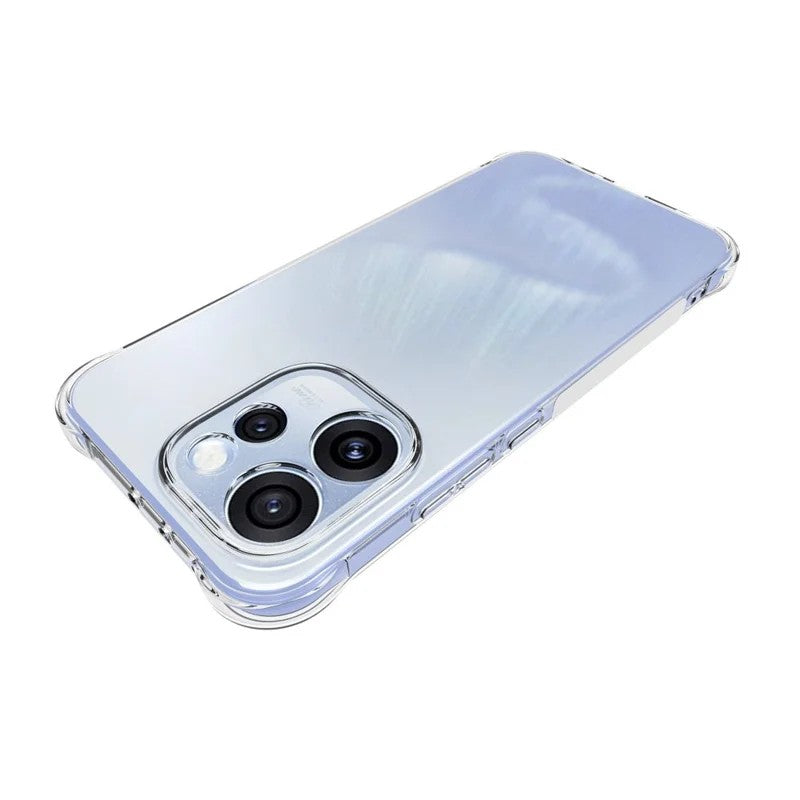 WANLONFENG För Oppo Reno15 Pro 5G (Kina) / Oppo Reno15 Pro Max 5G (Global) Skal WL-serien 2,0 mm TPU mobilskal med Härdat Glasfilm