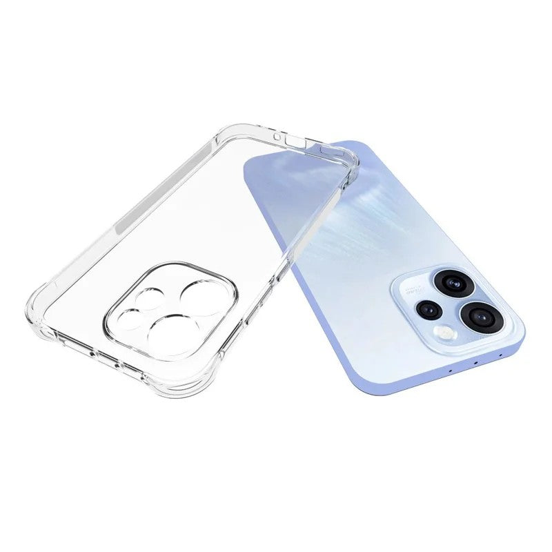 WANLONFENG För Oppo Reno15 Pro 5G (Kina) / Oppo Reno15 Pro Max 5G (Global) Skal WL-serien 2,0 mm TPU mobilskal med Härdat Glasfilm