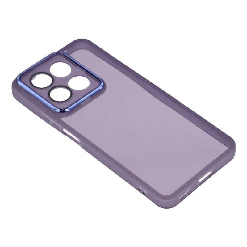 WANLONFENG For Honor 400 Smart 5G / Honor 400 Smart 4G / Honor X7d 4G TPU Case  DKSM Series Electroplated Frame Back Cover with Tempered Glass