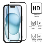 WANLONFENG For Honor Magic8 Lite 5G / Honor X70 5G / Honor X9d 5G TPU Case  DKSM Series Electroplated Frame Back Cover with Tempered Glass
