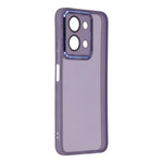 WANLONFENG For Xiaomi Poco C85 4G (171mm) / Xiaomi Redmi 15C 4G (Global) (171mm) TPU Case  DKSM Series Electroplated Frame Back Cover with Tempered Glass