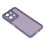WANLONFENG For Xiaomi Poco C85 4G (171mm) / Xiaomi Redmi 15C 4G (Global) (171mm) TPU Case  DKSM Series Electroplated Frame Back Cover with Tempered Glass