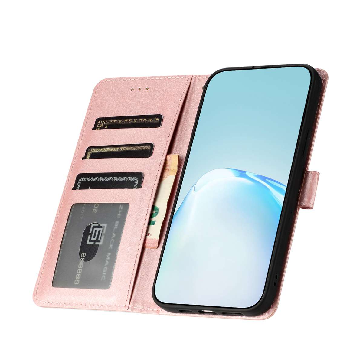 For Xiaomi Redmi Note 15 4G (Global) / Xiaomi Poco M8 5G / Xiaomi Redmi Note 15 5G (Global) Wallet Case Leather Folio Phone Cover Magnetic Clasp