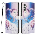 For Samsung Galaxy A37 5G Wallet Case Pattern Printing PU Leather Phone Cover with Lanyard