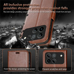 AZNS For Honor Win 5G Case Anti-Scratch PU Leather Stand Wallet Phone Cover