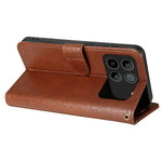 AZNS For Honor Win 5G Case Anti-Scratch PU Leather Stand Wallet Phone Cover