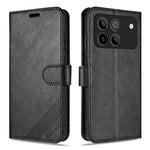 AZNS For Honor Win 5G Case Anti-Scratch PU Leather Stand Wallet Phone Cover