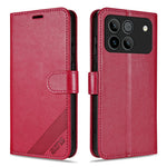 AZNS For Honor Win 5G Case Anti-Scratch PU Leather Stand Wallet Phone Cover