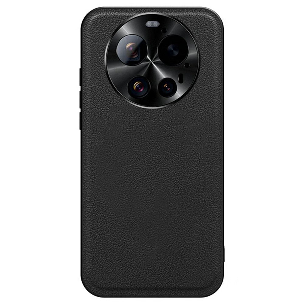 For Xiaomi 17 Ultra 5G Case PU + TPU + PC Phone Back Cover with Metal Lens Frame