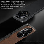 For Xiaomi 17 Ultra 5G Case PU + TPU + PC Phone Back Cover with Metal Lens Frame