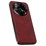 For Xiaomi 17 Ultra 5G Case PU + TPU + PC Phone Back Cover with Metal Lens Frame