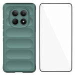 WANLONFENG For Xiaomi Redmi Note 15 4G (Global) TPU Case  HD Series Anti Slip Phone Cover with Tempered Glass