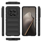 WANLONFENG För Xiaomi Redmi Note 15 Pro 4G (Global) TPU-skal HD-serien halkfritt mobilskydd med härdat glas