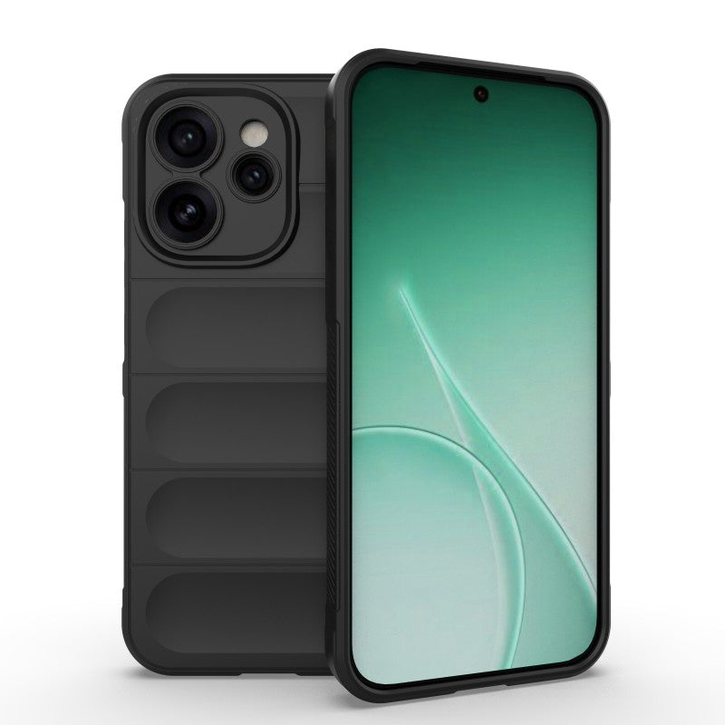 WANLONFENG För Oppo Reno15 Pro 5G (Kina) / Oppo Reno15 Pro Max 5G (Global) TPU-skal HD-serien halkfritt mobilskydd med härdat glas