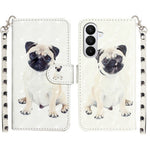 For Samsung Galaxy A37 5G Wallet Case 3D Pattern Printed Leather Phone Cover with Strap
