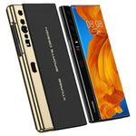GKK For Huawei Mate Xs Magnetic Flip Leather Case with Detachable Snap Handle Phone Stand Cover